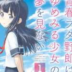 Mangá Rascal Does Not Dream of a Dreaming Girl termina no 3º volume